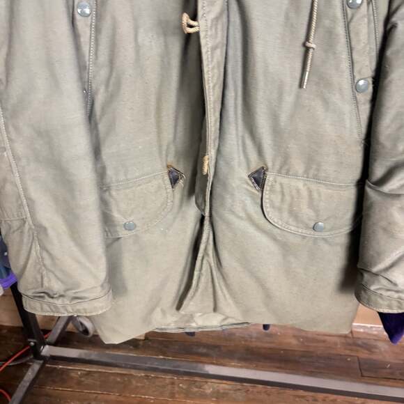 Men's 1977 N-3B USAF Extreme Cold Weather Parka XSmall 70s Vtg Air Force Coat - Picture 5 of 9